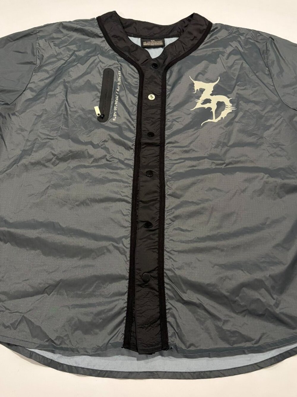 Zeds Dead packable Deadicated Nylon Jersey, size 2XL